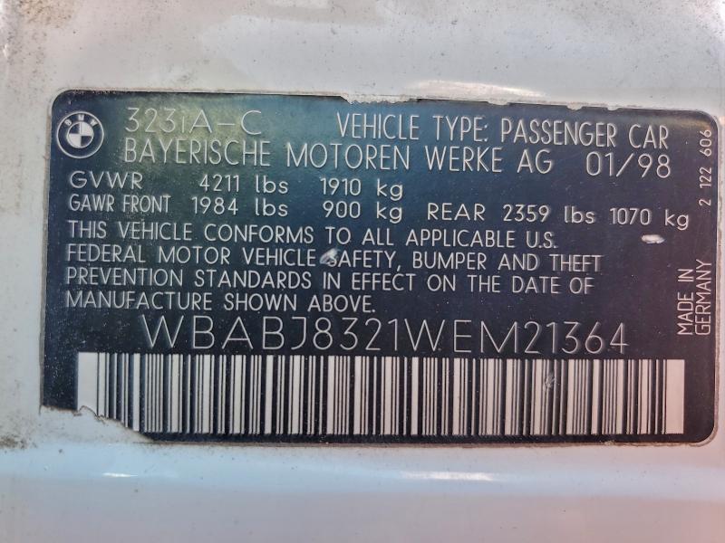 1998 BMW 323 ic Automatic