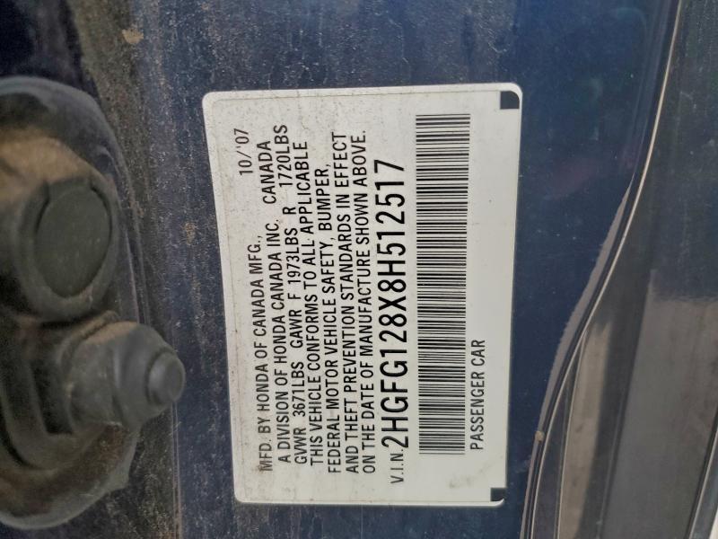 2008 Honda Civic ex