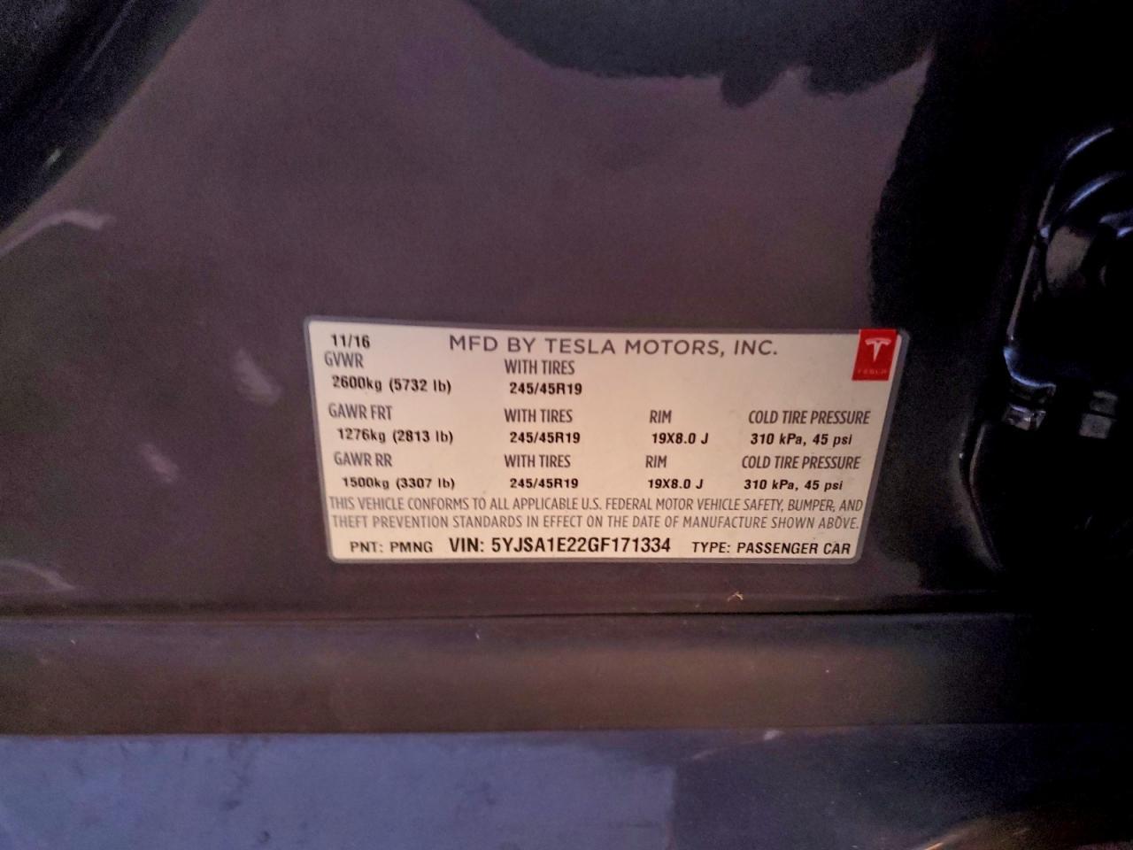 2016 Tesla Model s