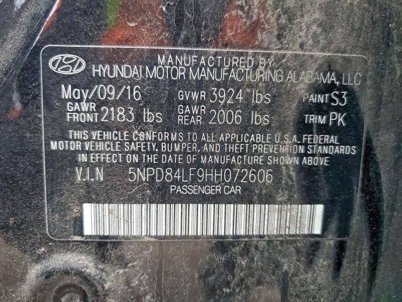 2017 Hyundai Elantra se