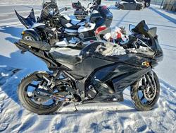 Kawasaki EX250 J salvage cars for sale: 2009 Kawasaki EX250 J