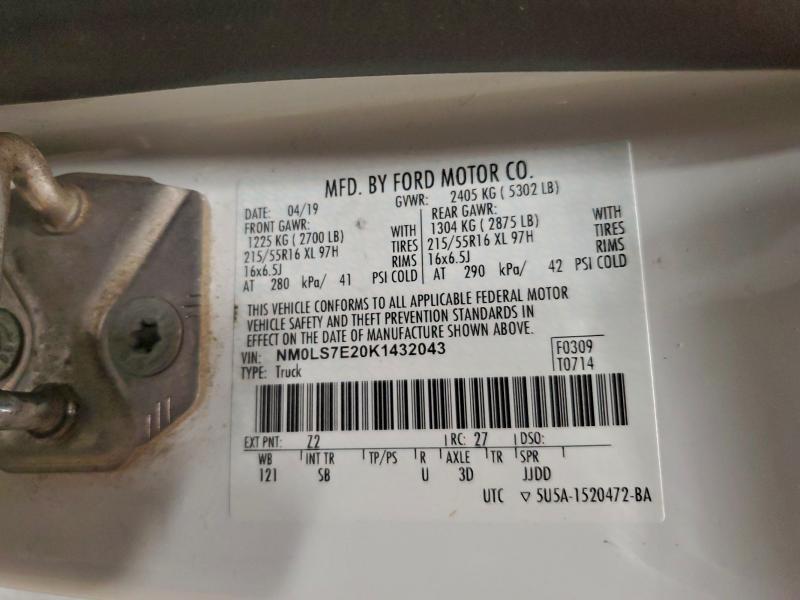 2019 Ford Transit Connect Delivery van