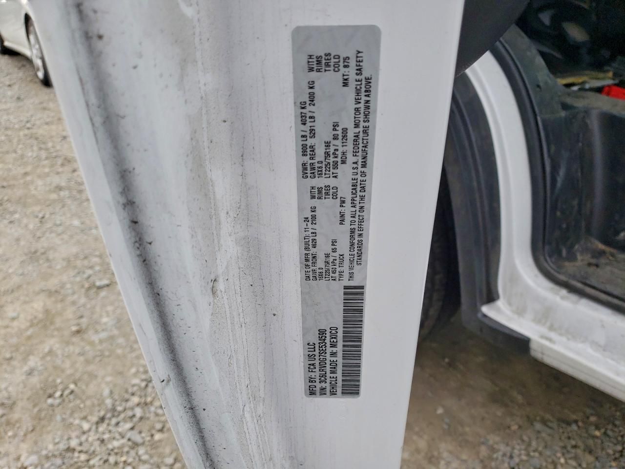 2025 Dodge RAM Promaster-Delivery Van