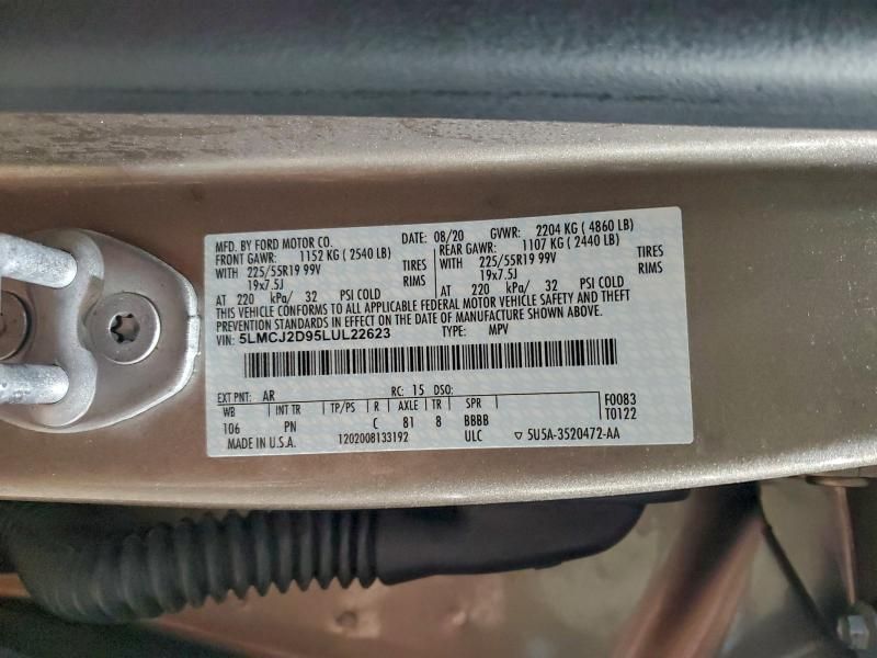 2020 Lincoln Corsair Reserve