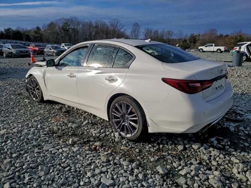 2022 Infiniti Q50 red Sport 400