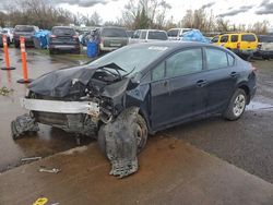 2013 Honda Civic lx en venta en Woodburn, OR