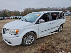 Chrysler salvage cars for sale: 2016 Chrysler Town & Country Limited