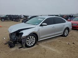 Salvage cars for sale from Copart Houston, TX: 2013 Volkswagen Passat s