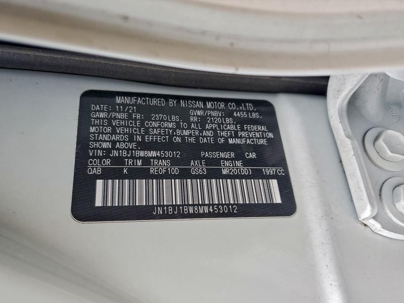 2021 Nissan Rogue Sport sv