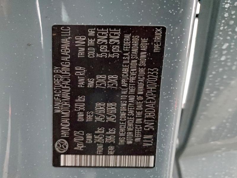 2023 Hyundai Santa Cruz sel