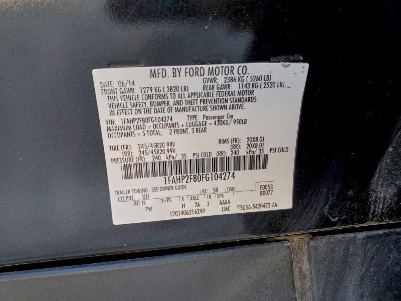 2015 Ford Taurus Limited