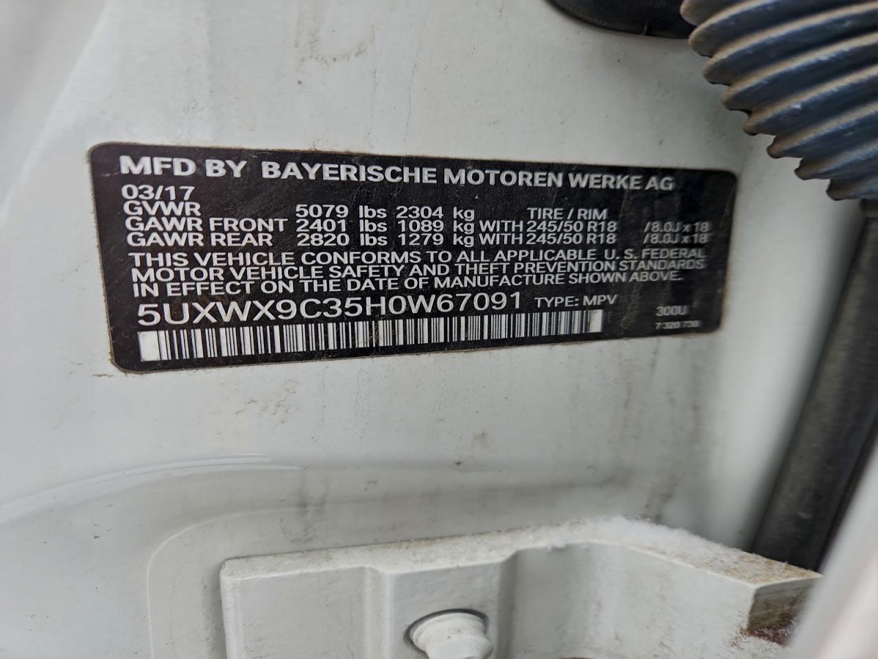 2017 BMW X3 Xdrive28i