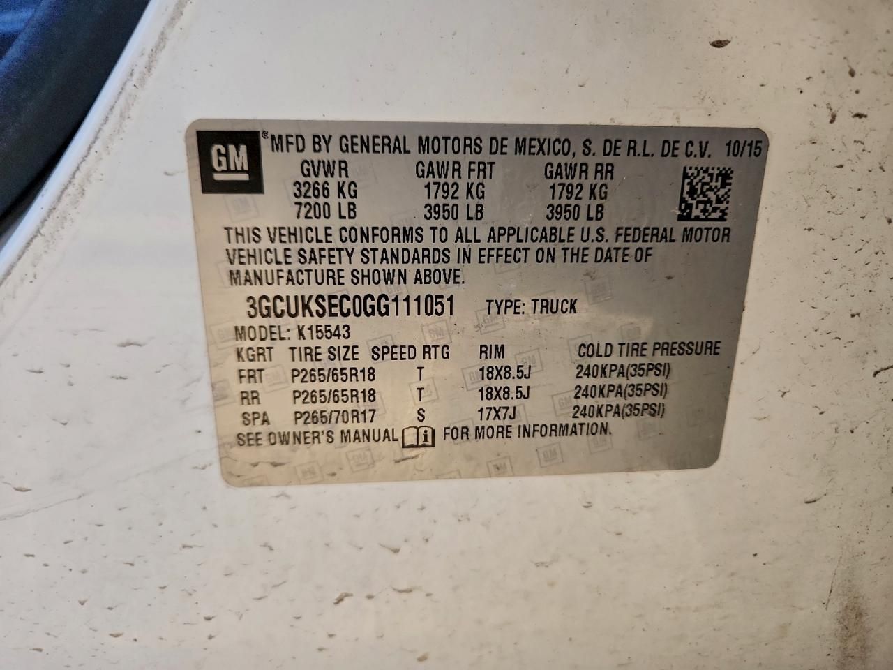 2016 Chevrolet Silverado K1500 ltz