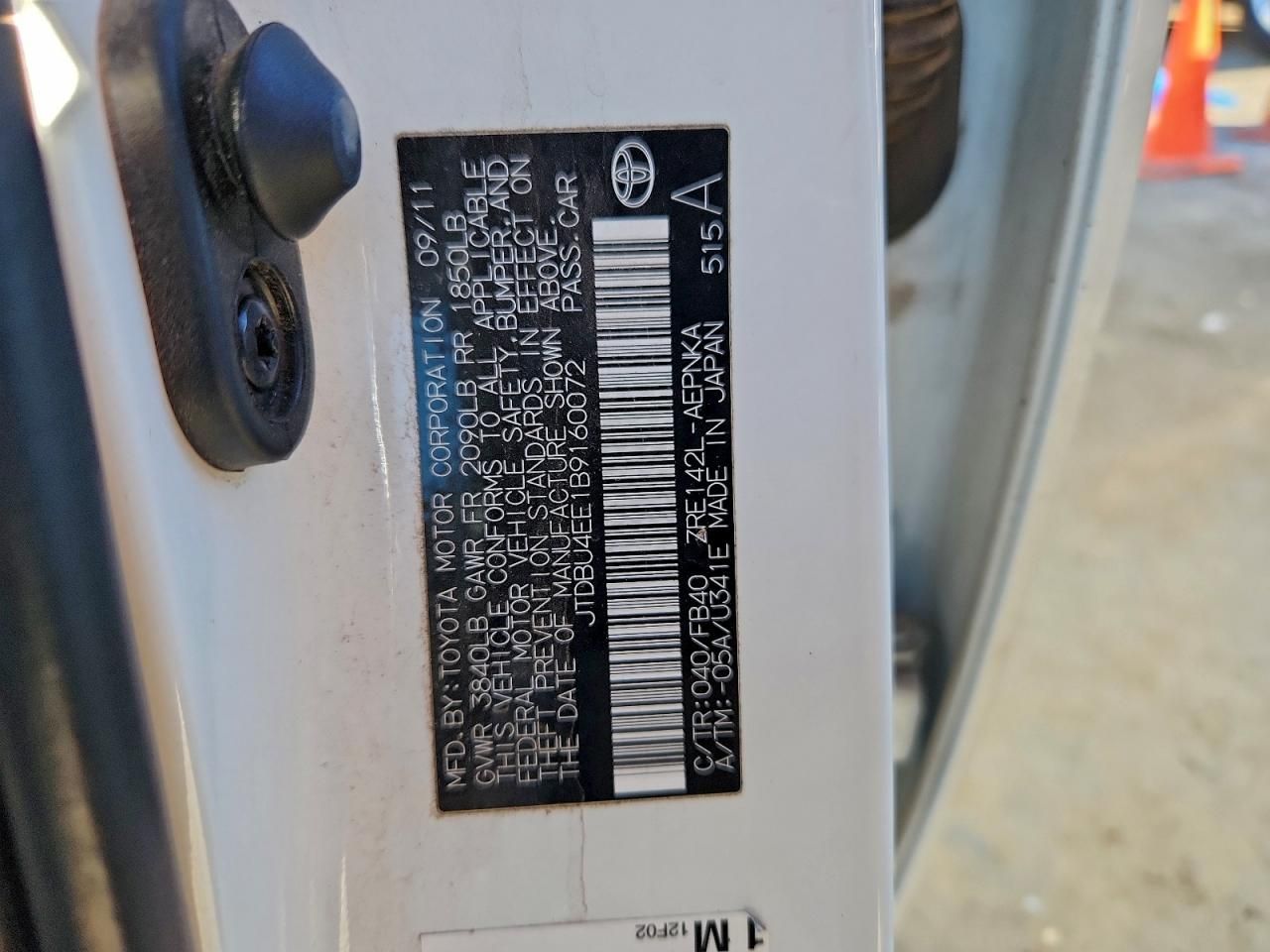 2011 Toyota Corolla Base