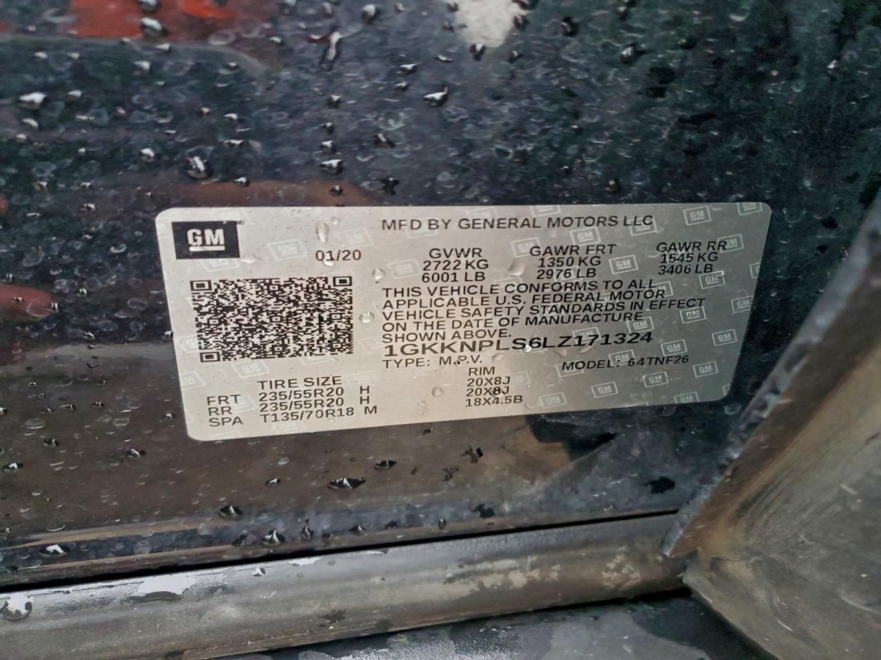 2020 GMC Acadia Denali