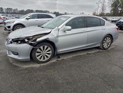 Salvage cars for sale from Copart Dunn, NC: 2015 Honda Accord exl