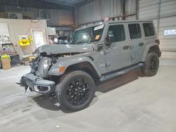 Jeep Wrangler salvage cars for sale: 2021 Jeep Wrangler Unlimited Sahara 4XE