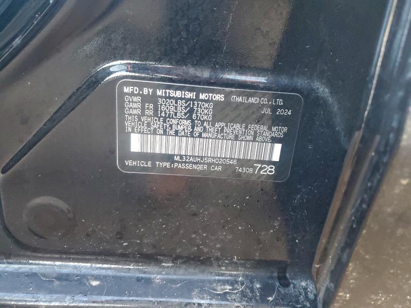 2024 Mitsubishi Mirage es