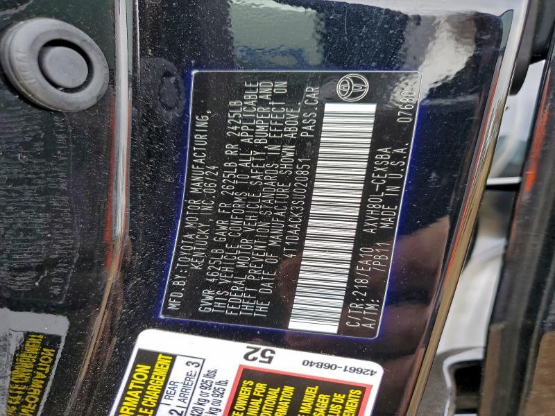 2025 Toyota Camry xse