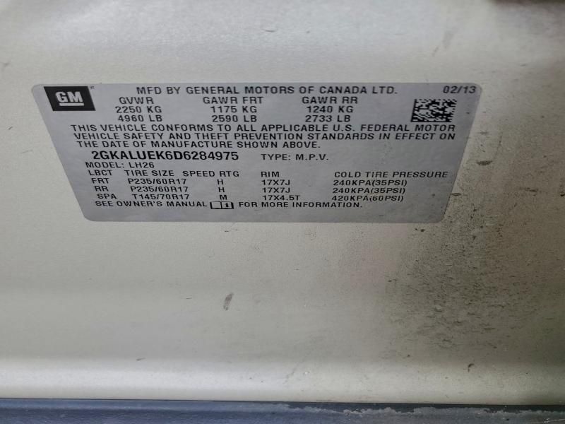 2013 GMC Terrain slt