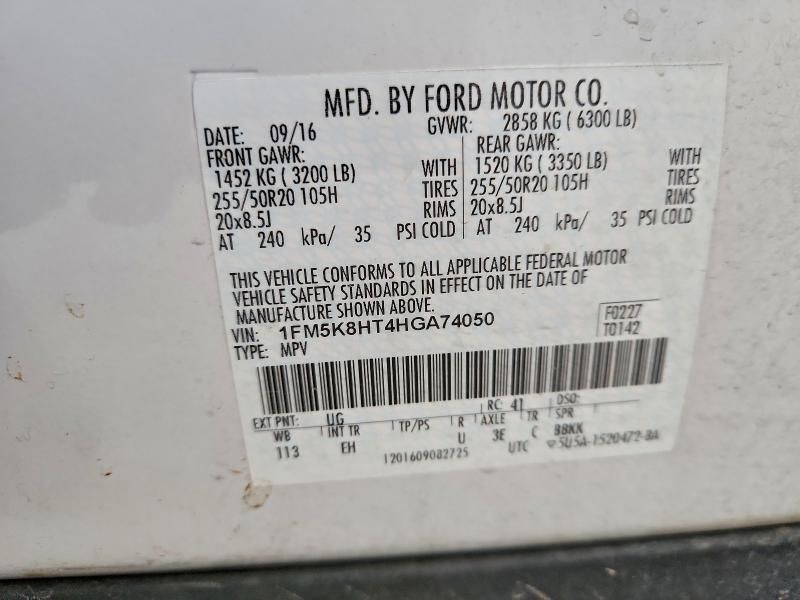 2017 Ford Explorer Platinum