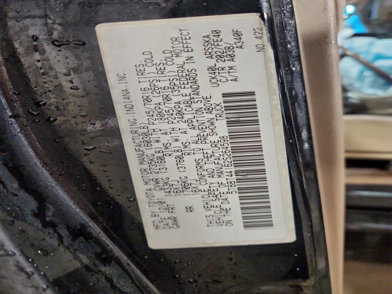 2002 Toyota Tundra Access cab