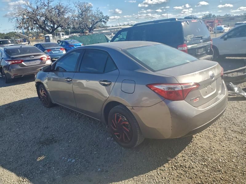 2016 Toyota Corolla l