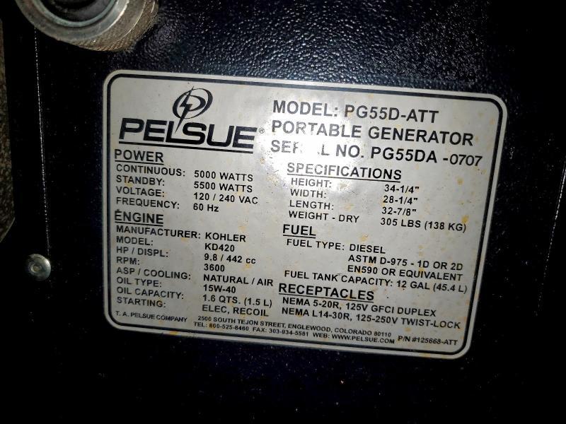2013 Pelsue PG55D-ATT Generation