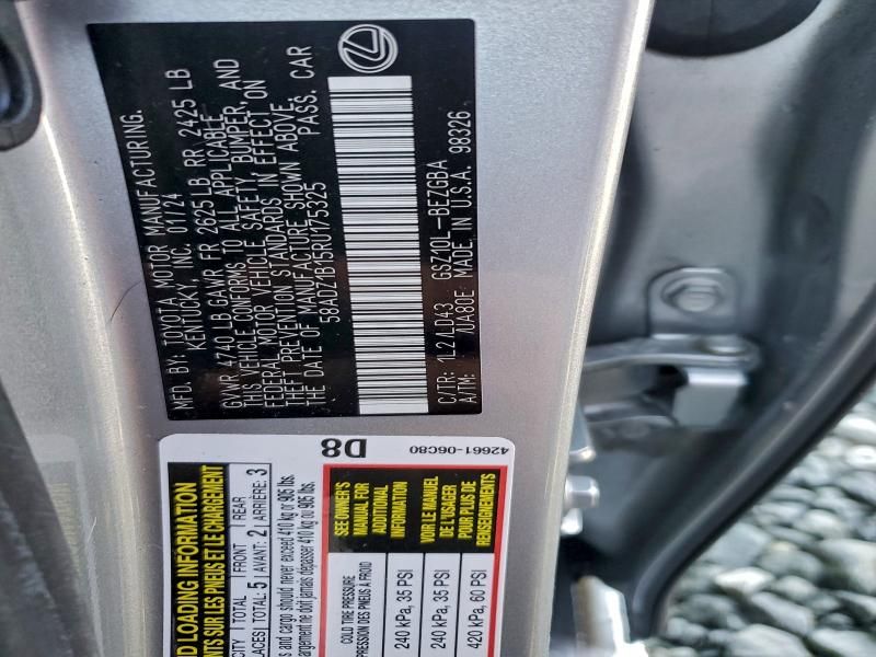 2024 Lexus Es 350 Base