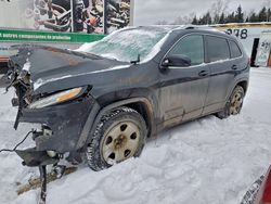 Jeep salvage cars for sale: 2014 Jeep Cherokee Latitude