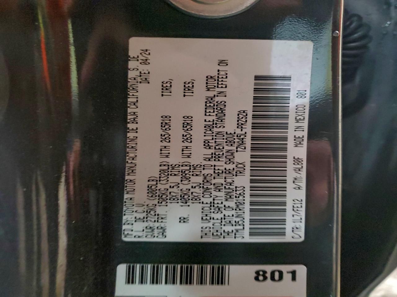 2024 Toyota Tacoma Double cab