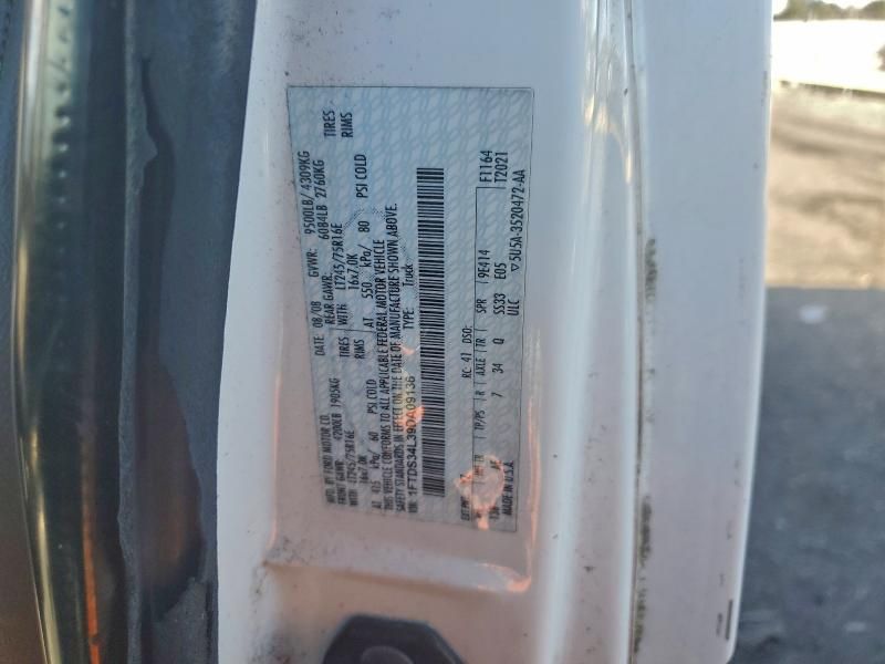 2009 Ford Econoline E350 Super Duty van