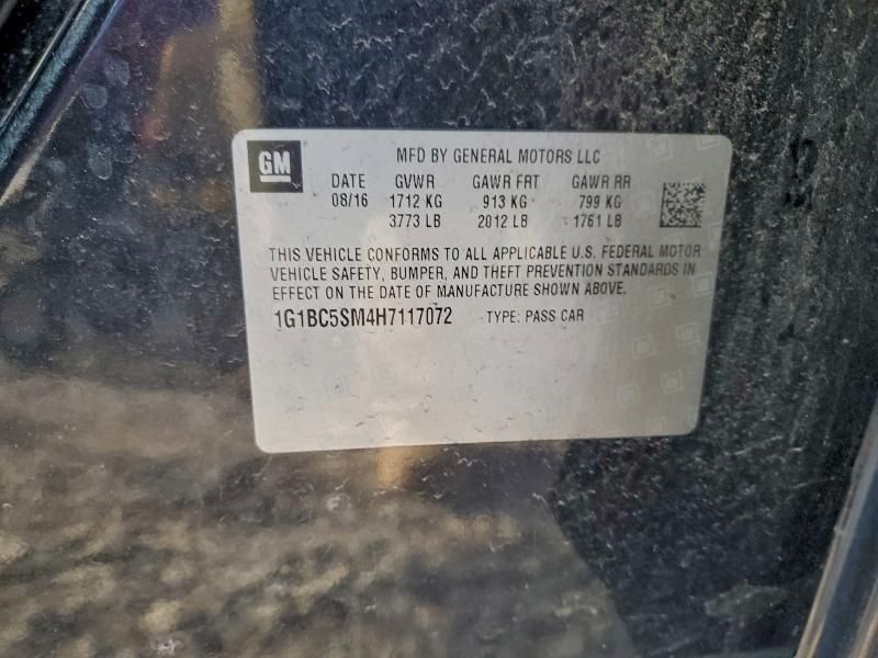 2017 Chevrolet Cruze ls