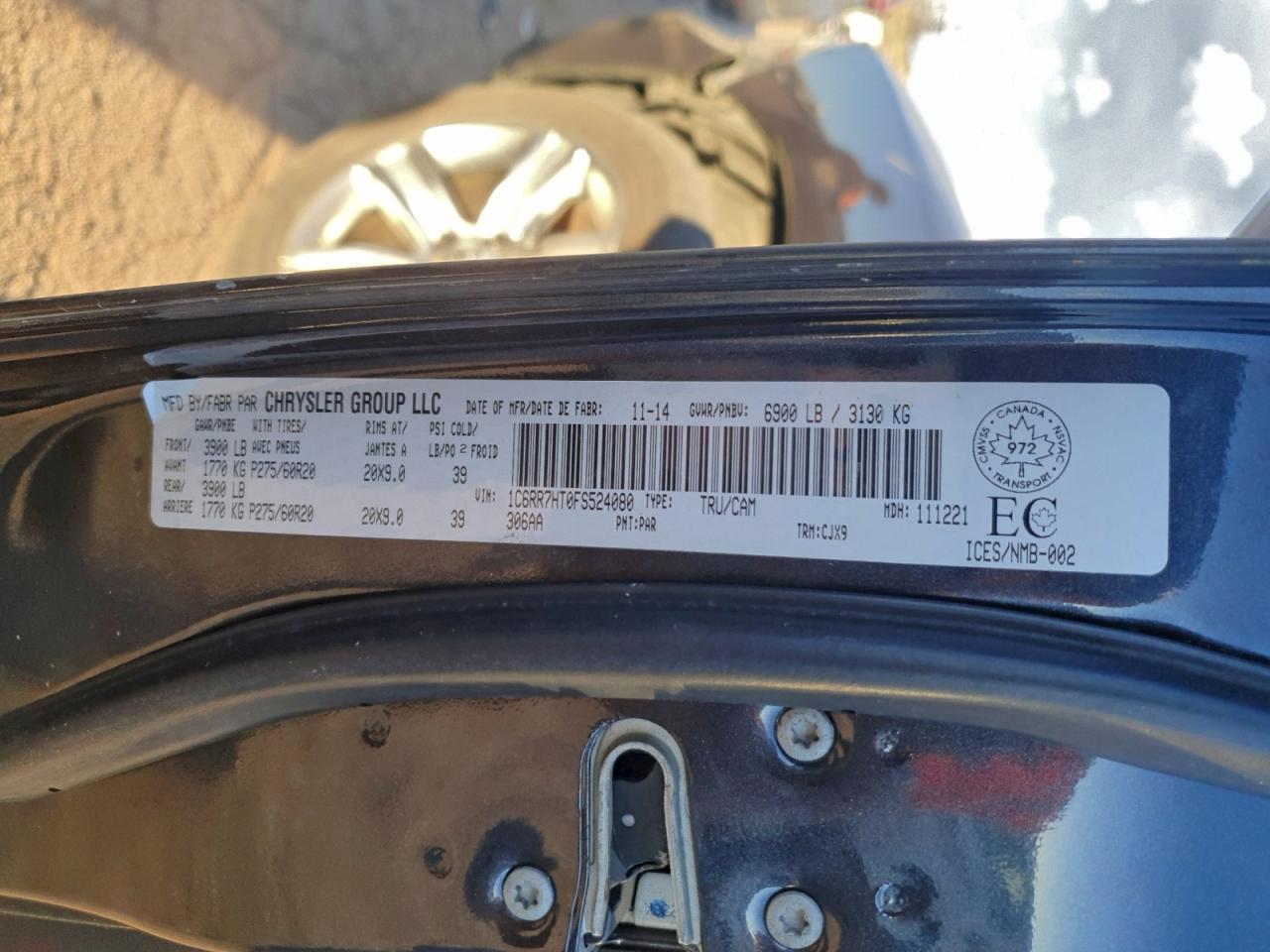 2015 Dodge RAM 1500 Sport