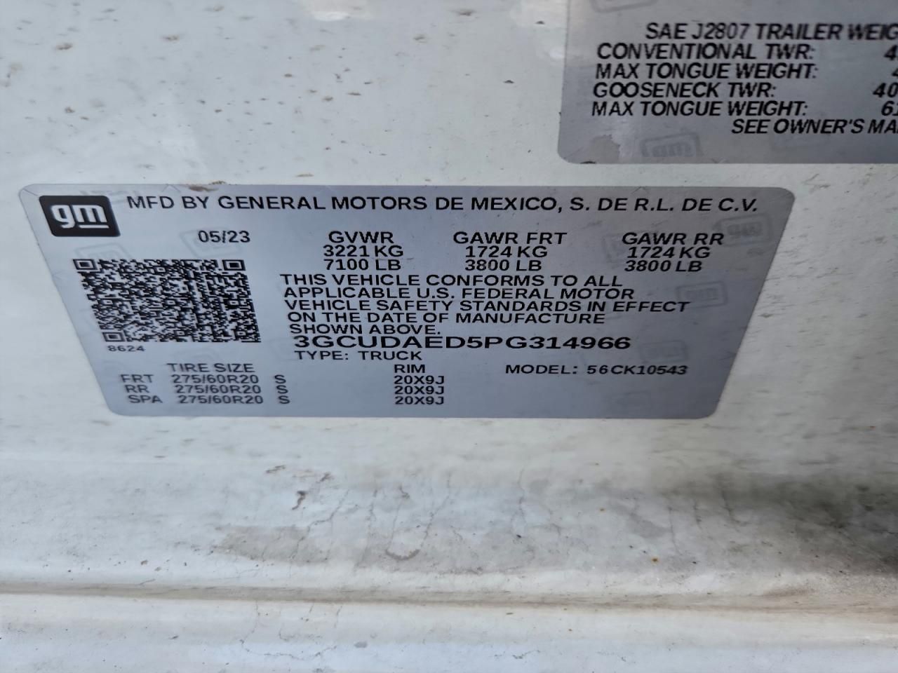 2023 Chevrolet Silverado K1500