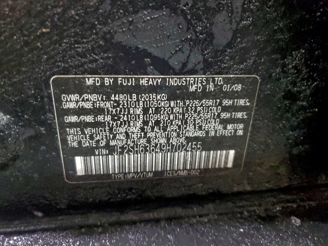 2009 Subaru Forester 2.5x Premium