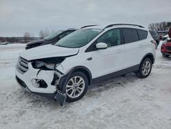 Salvage cars for sale from Copart Wayland, MI: 2018 Ford Escape se