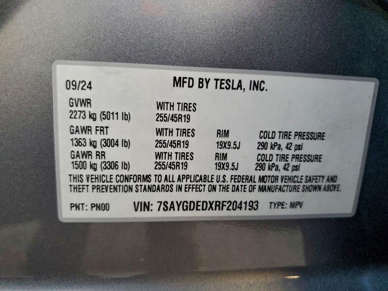2024 Tesla Model y