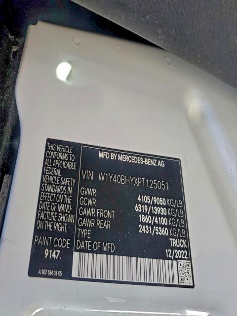 2023 Mercedes-Benz Sprinter Delivery van