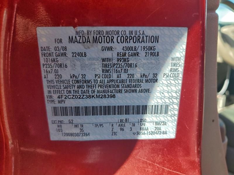 2008 Mazda Tribute i