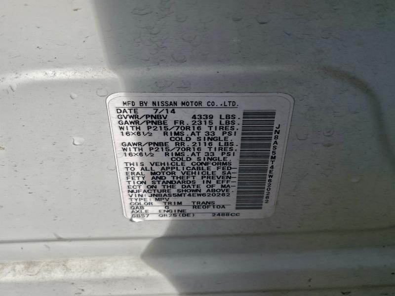 2014 Nissan Rogue Select s