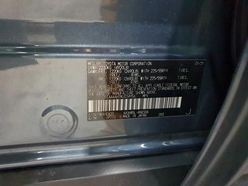 2021 Toyota Venza le