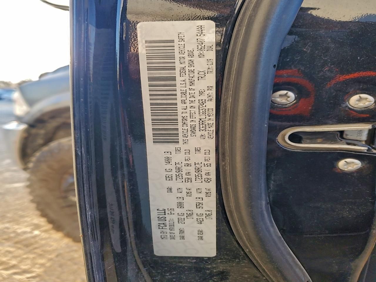 2016 Dodge 3500 Laramie