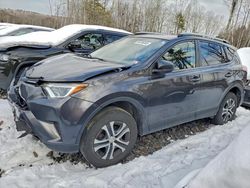 Toyota Rav4 salvage cars for sale: 2018 Toyota Rav4 le