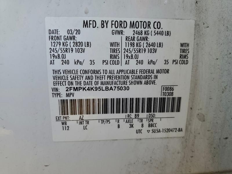 2020 Ford Edge Titanium