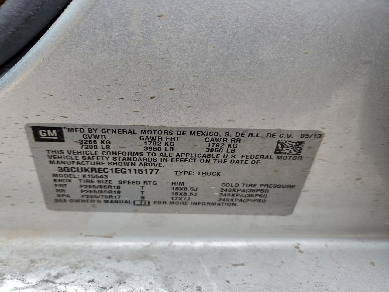 2014 Chevrolet Silverado K1500 lt