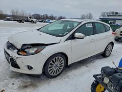 Ford Focus salvage cars for sale: 2012 Ford Focus Titanium