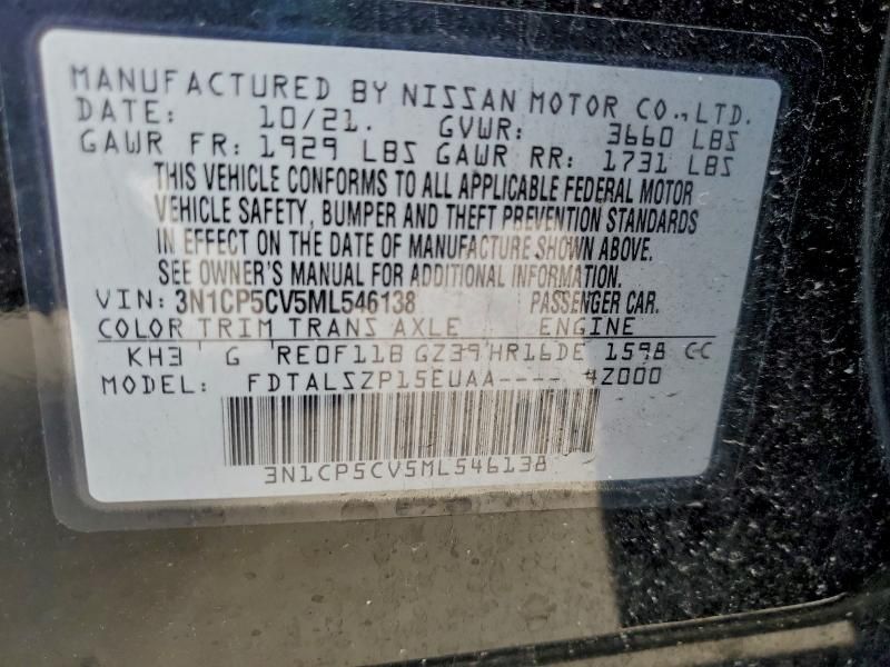 2021 Nissan Kicks sv