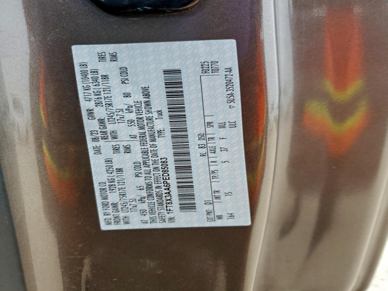 2023 Ford F350 XL RWD 6.8L V-8 Long BOX