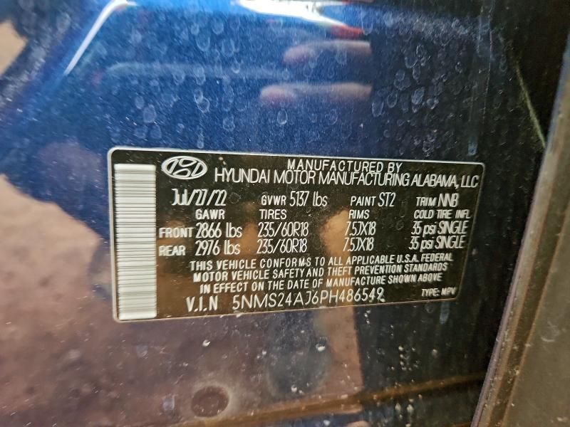 2023 Hyundai Santa fe sel